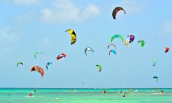 Kite Surfing on the ABC islands